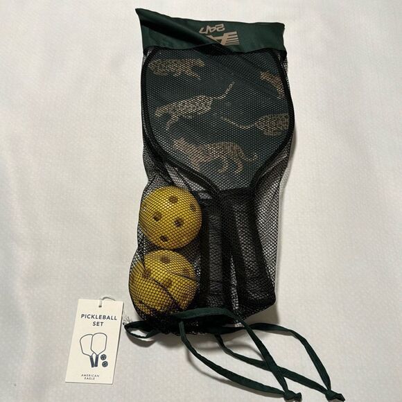 Pickleball Set American Eagle Leopard - Picture 1 of 3